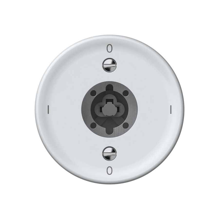 Interrupteur à clé origin interrupteur 0/1L 16A 250V 0-I-0-I 60×60mm blanc