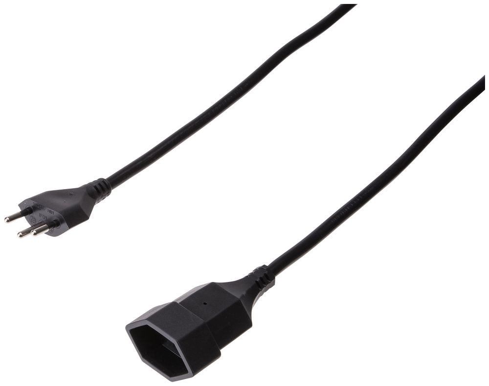 Prolunga MH T12/T13 10m Td 3×1.5mm² nero