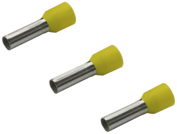 Embout de câble Rittal AS 4050.736 6mm² 12mm jaune 100pcs