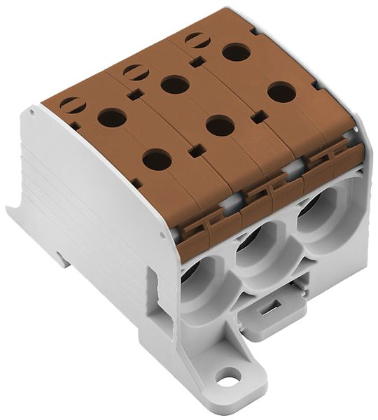 Bloc de distribution WM WPD 331CC 1P 232A 3×entr 3×sort 10…95mm² 10…95mm²