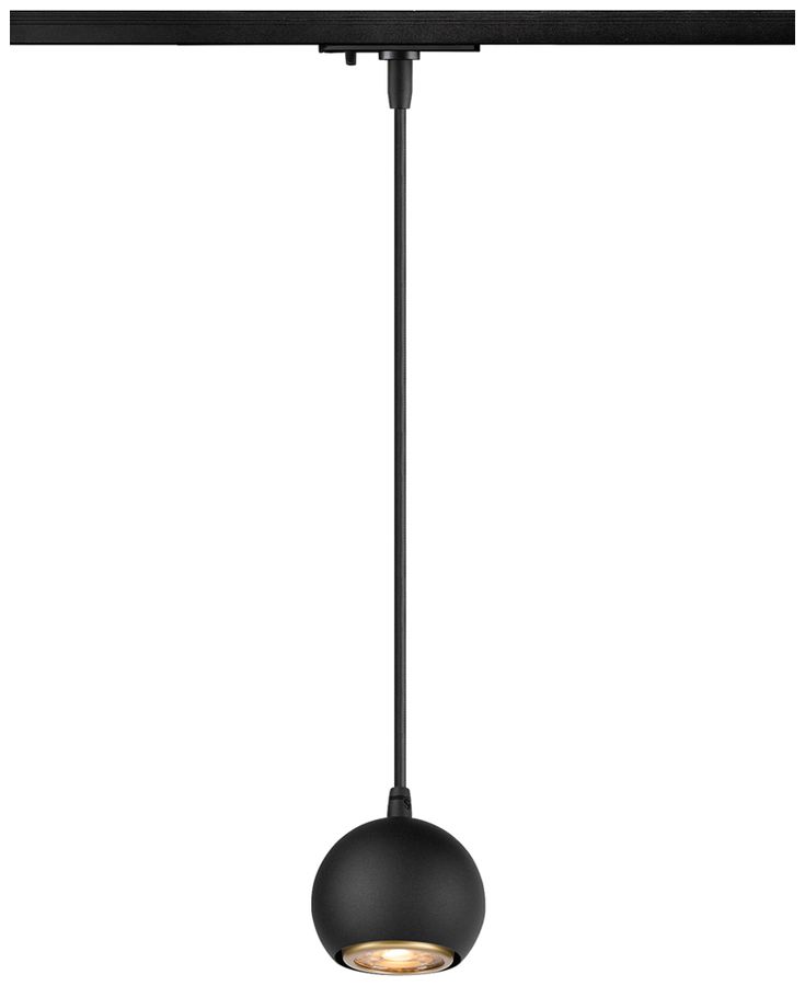 Pendelleuchte SLV LIGHT EYE 90 AD1PH GU10 1×6W DIM Ø89mm schwarz