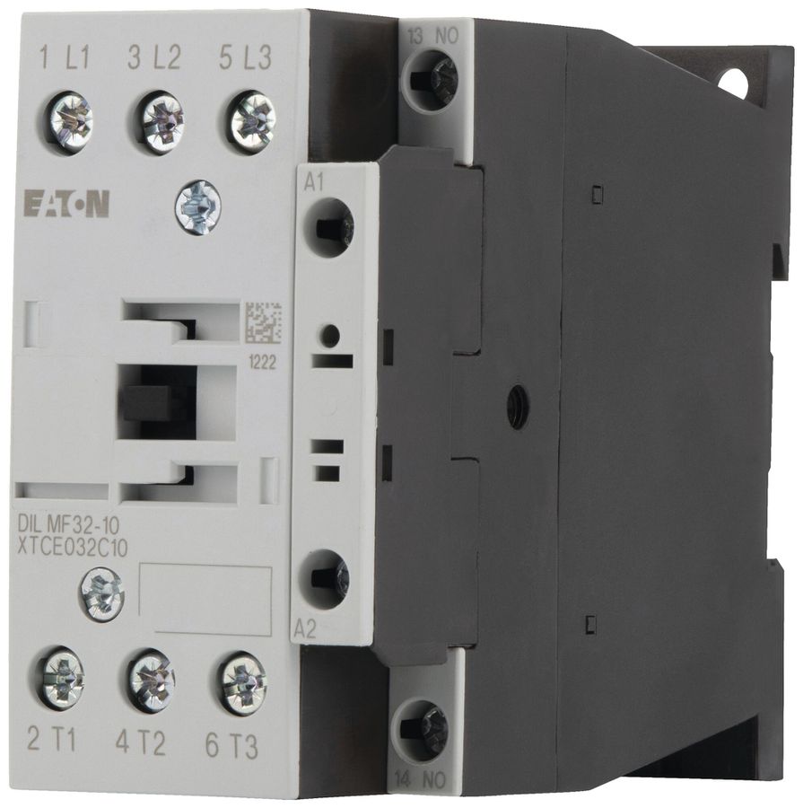 Leistungsschütz Eaton DILMP32-10 24…27V DC 4NO 32A 18A 7.5kW 7kW 24…690V