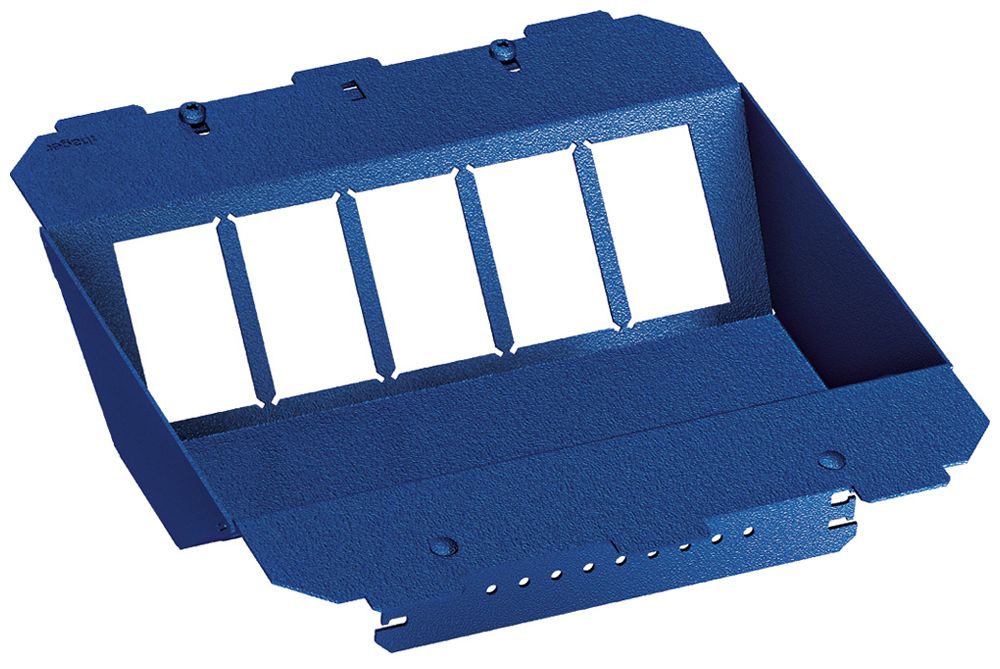 Geräteträger Hager 230×225×100mm für FLF 10×Gr.I oder 4×Gr.II + 2×Gr.I