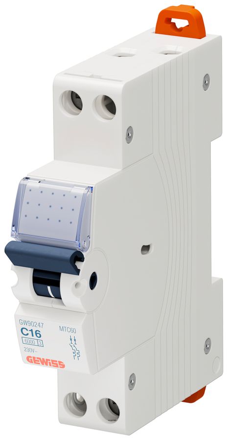 Leitungsschutzschalter Gewiss 90 MCB 2P 230V C 16A 6kA 1TE