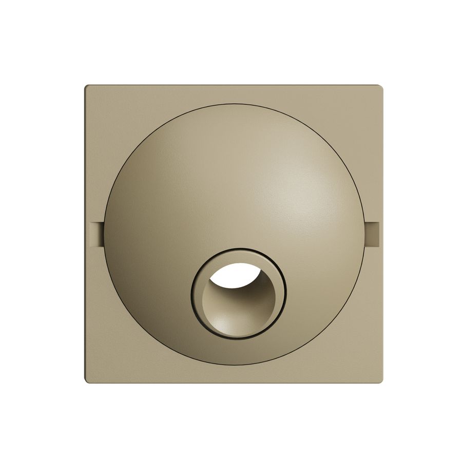 Placca frontale EDIZIOdue sand per scatola di raccordo