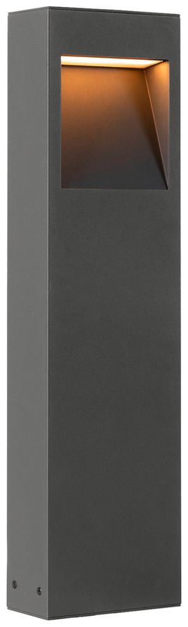 LED-Wegeleuchte SLV QUAD PRO 60 14W 500lm 2700K IP65 160×80×600mm anthrazit