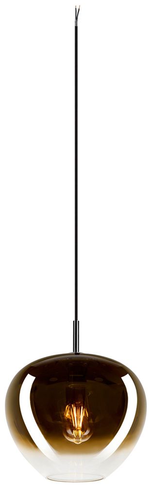 Lampada sospesa SLV ANTILO CONVEX E27 1×0…40W Ø290mm oro