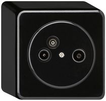 Prise d'antenne AP TV-R-données basico 19dB noir