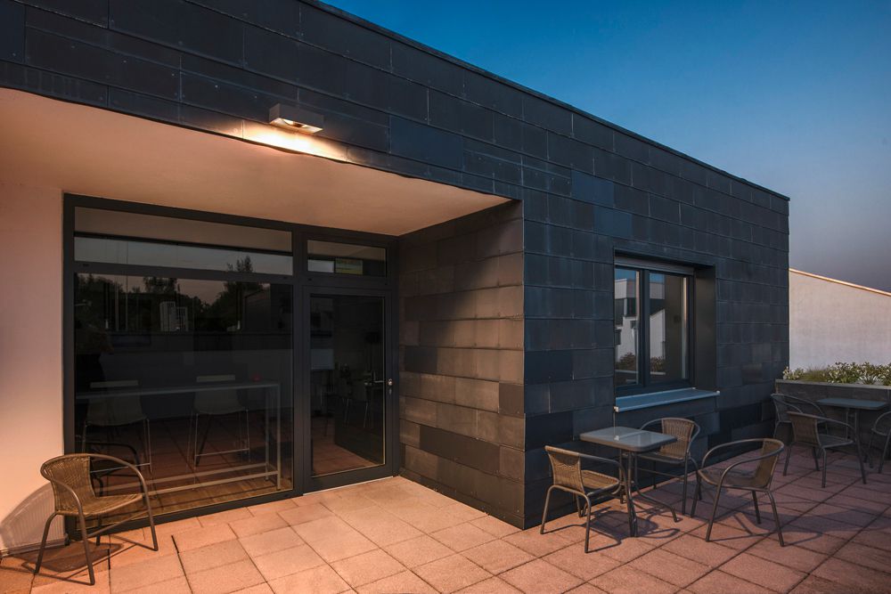 LED-Wandleuchte SLV ESKINA 27W 2200lm 830/840 IP65 direkt/indirekt 95° anthrazit