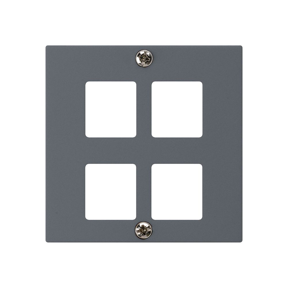 Kit frontale INC HMS kallysto A per 4 moduli antracite