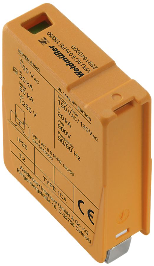 Ersatzableiter Weidmüller VPU AC II 0 150/50