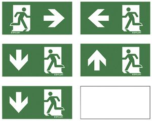 Notleuchte ESYLUX SLF LEDi SC/C Deckenaufbau