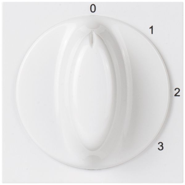 UP-Drehschalter MOS 5/1L weiss 0-1-2-3