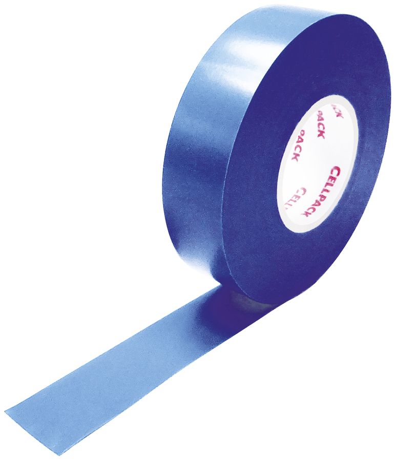 Isolierband Cellpack 328 ≥40kV/mm 19mm×20m hellblau