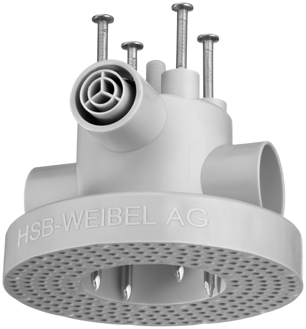 Lampendübel HSB Easy Ø96mm grau halogenfrei