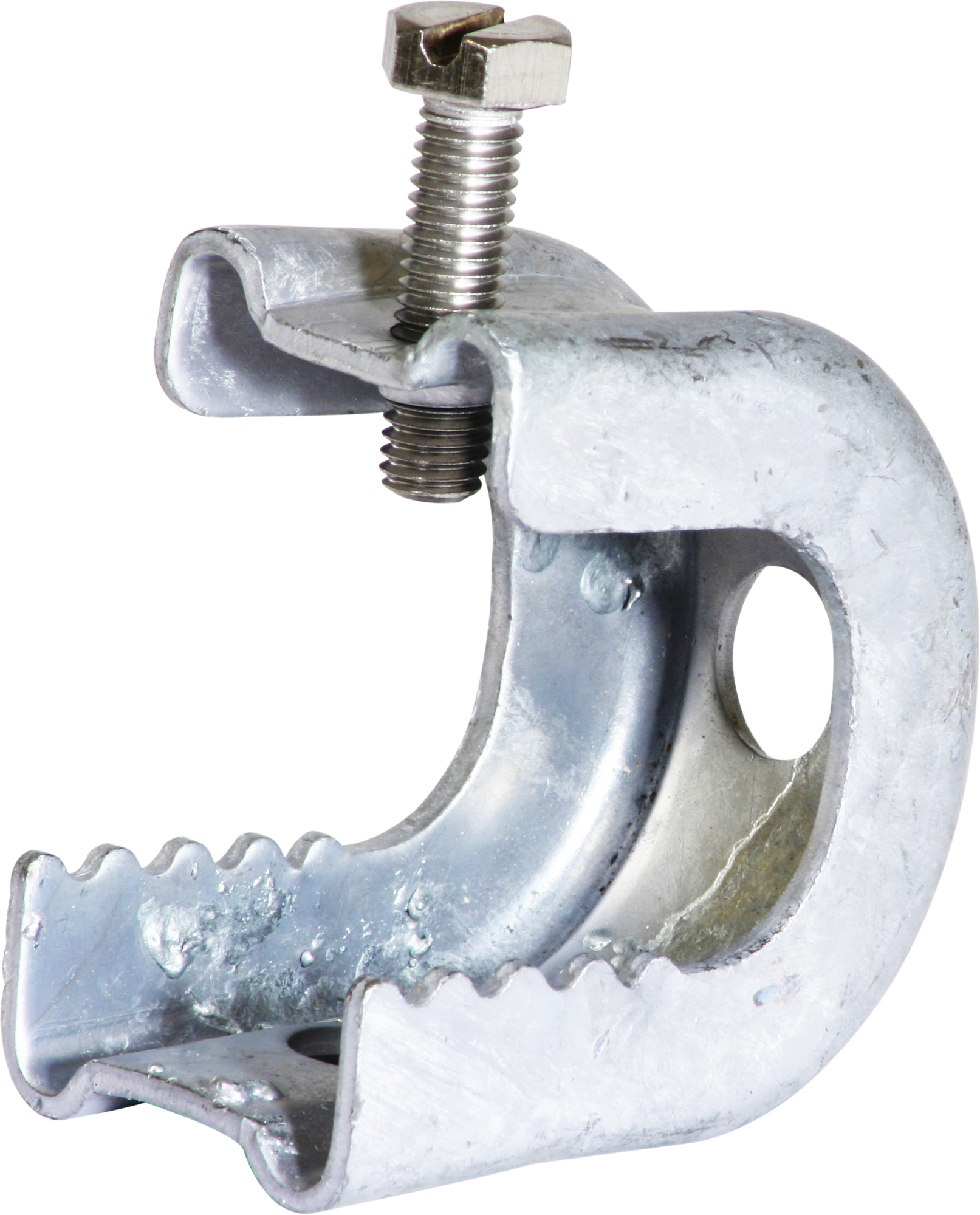 Attache en C Caddy trou Ø14mm rebord 17…30mm, zingué à chaud