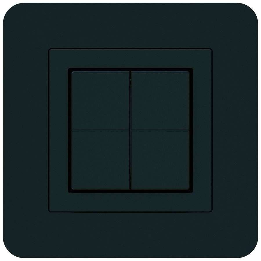 Funktaster Friends of Hue KTR, 4×, 94×94mm, klebend, schwarz