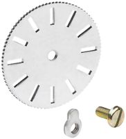 Kit di montaggio Hager per placca per contatore UZ01Z9 versione Svizzera 2 pezzi