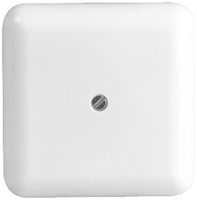 Rosetta di copertura Warob 86×86mm bianco