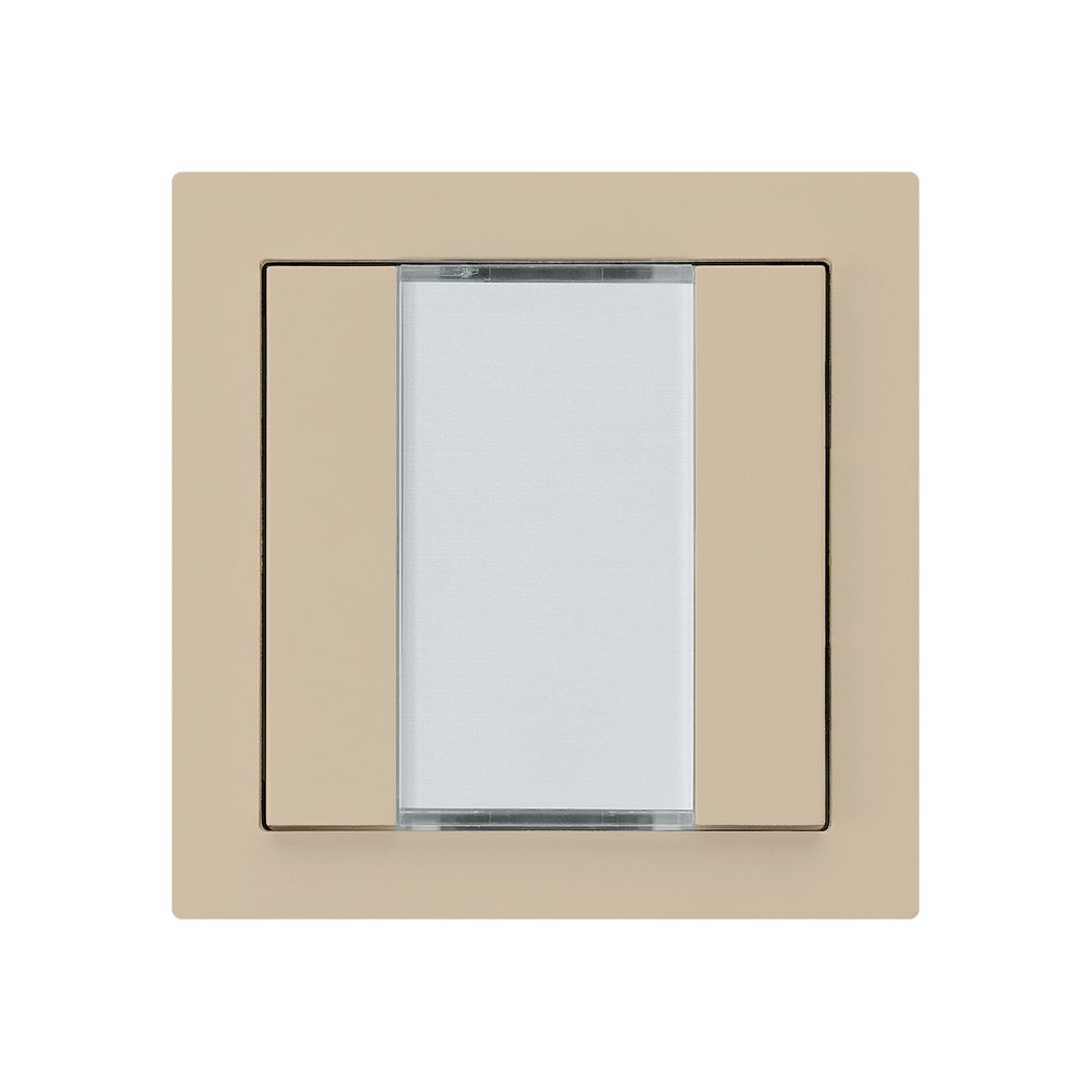 Poussoir ENC kallysto A KNX 2× s/e-link beige