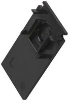 Endkappe SLV 48V TRACK Kunststoff 26×2×47mm schwarz
