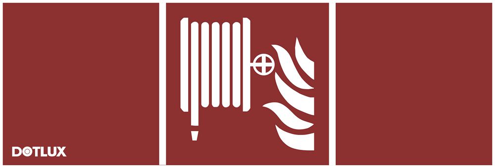 Pictogramme DOTLUX EXITflat tuyau, pour 3649