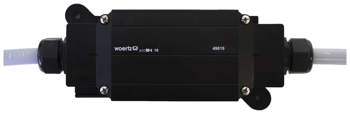 Abzweigdose Woertz für Flachkabel 5×16/5×25mm² 49616+2×2M HF-K 5×6mm² IP65