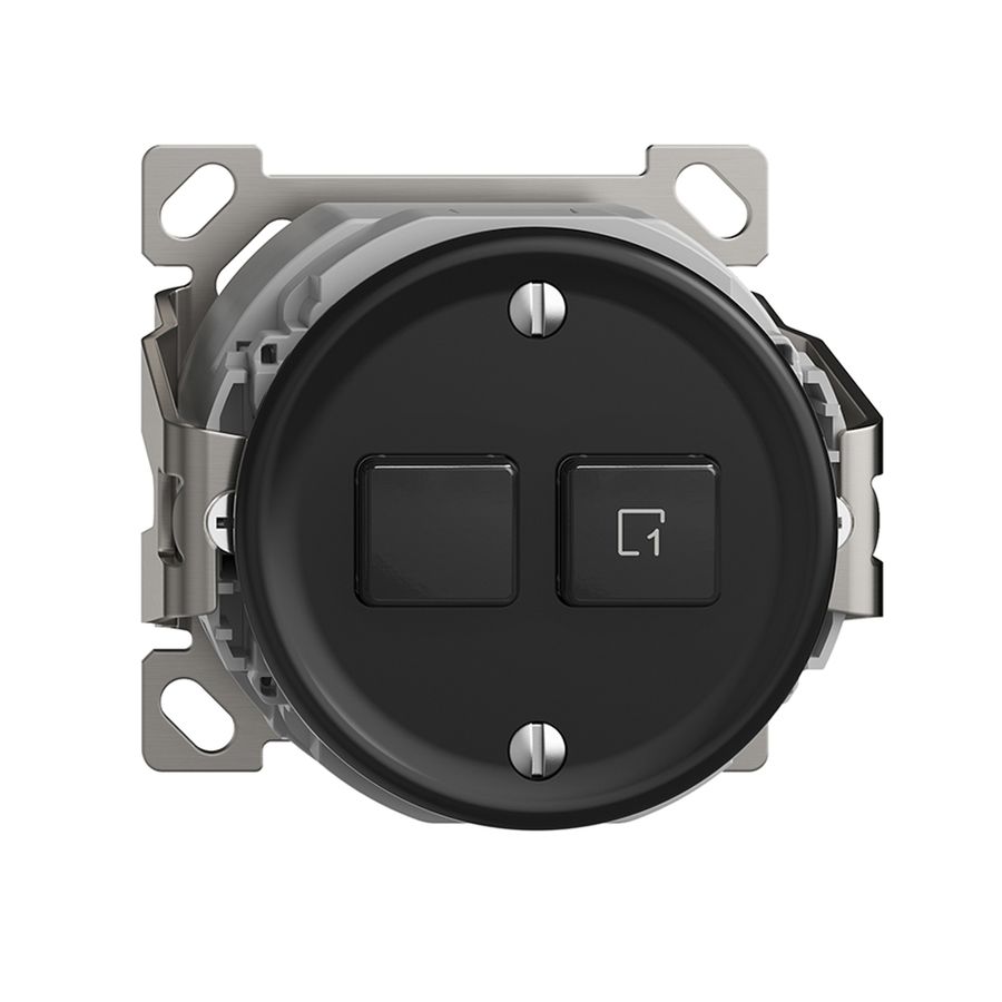 Stazione secondaria AP 1K/2T per interruttore scena Sdue Wiser nero