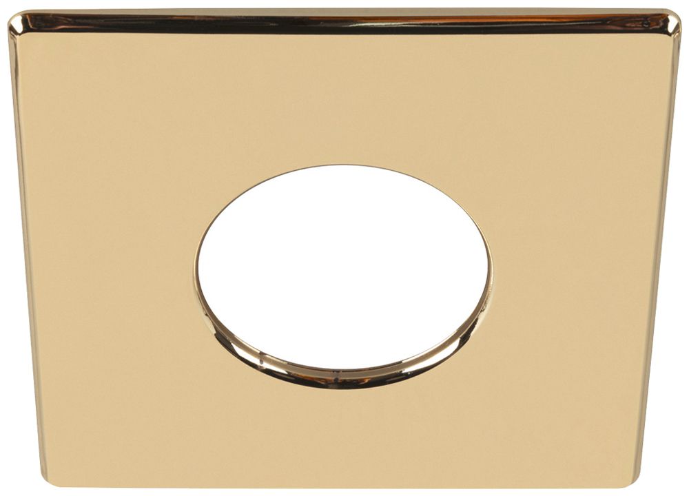 Abdeckring SLV UNIVERSAL IP65 Kunststoff 88×88×3.5mm Gold