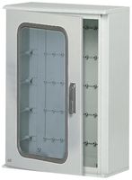 Wandgehäuse Hager Orion.Plus m.Tür 69 Module 3-Reihen 23TE 600×550×300mm gu