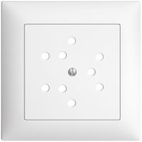 Frontset EDIZIOdue weiss 88×88mm 3×T12