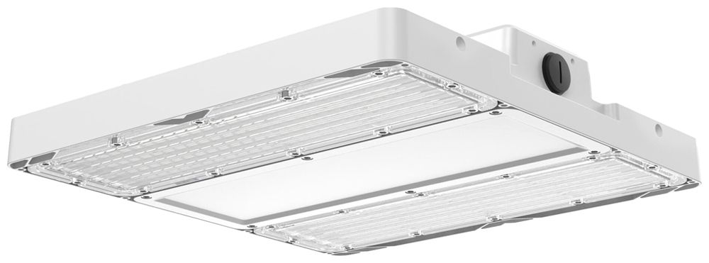 LED-Hallenstrahler DOTLUX LIGHTBEAM 150W 26540lm 840 IP66 30×105° 0-10V weiss