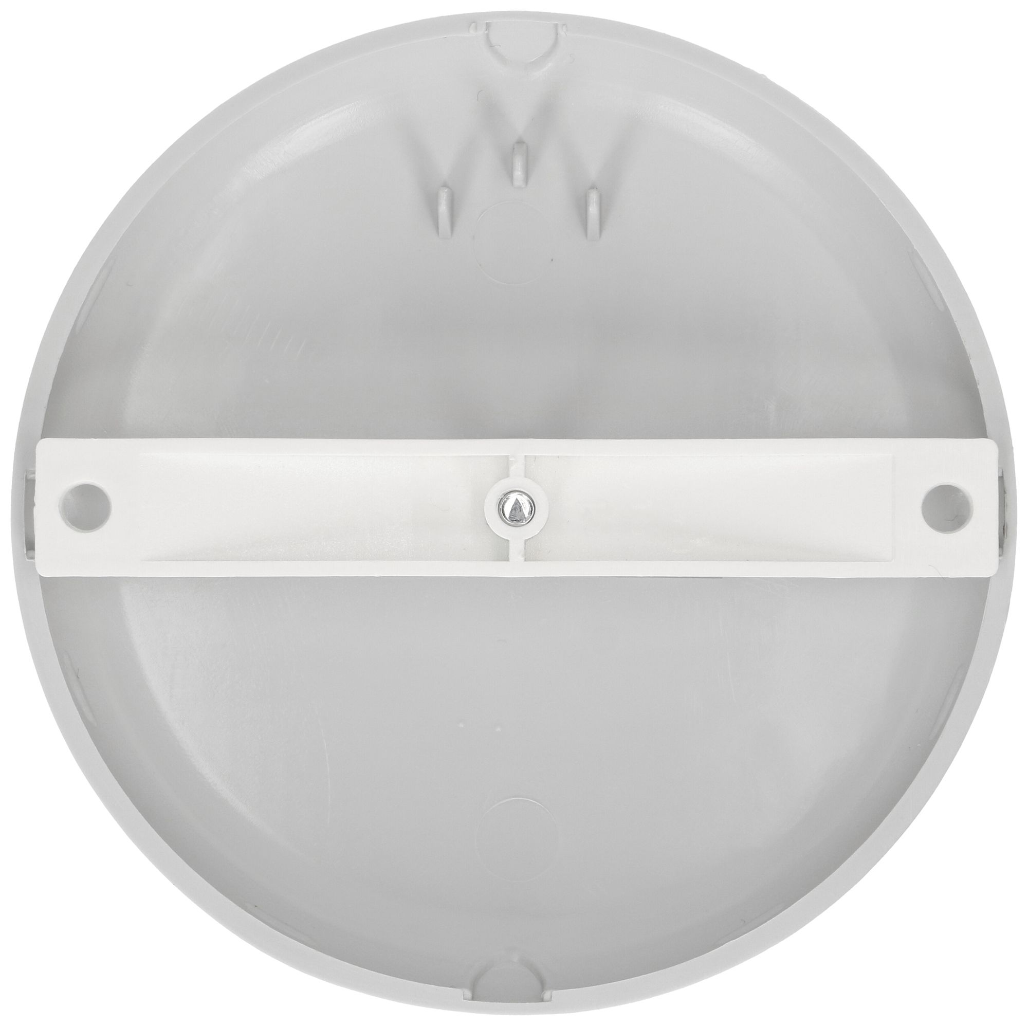 Deckenrosette MH mit M4 Schraube Ø95×13mm lichtgrau