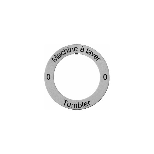 Disque indicateur 0-Machine à laver-0-Tumbler Al AG SS,GUP SS
