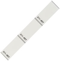 Kabelmarkierer WAGO 44×18mm weiss 500 Stk./Rolle, unbedruckt