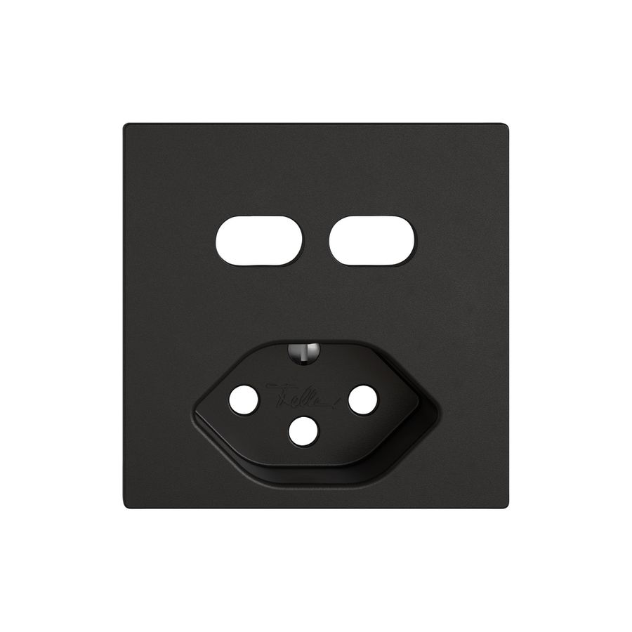 Kit di montaggio EDIZIO.liv SNAPFIX® per combi.USB C+C/presa T13 ne