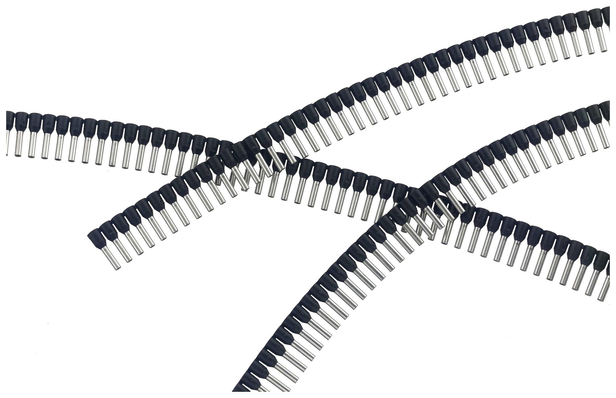 Aderendhülse Ferratec DIN 0.75mm²/8mm isoliert grau 100 Stück Bandware