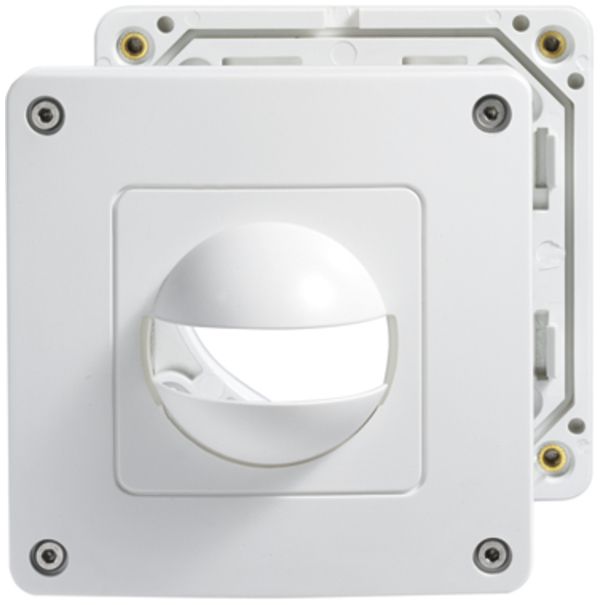 Protection ESYLUX IP44-CH pour PD 180/MD 180, blanc