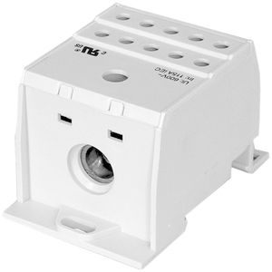 Verteilerblock PDB 1L 175A 45×71×42.5mm 1×70/10×16mm² grau