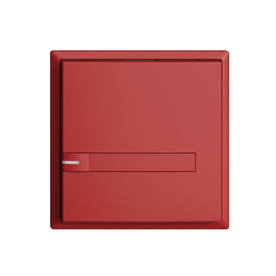 Poussoir KNX RGB EDUE, 250mW, a.LED RGB, a.papier, 1×poussoir, 1×touche, ber