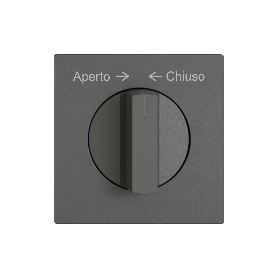 Montageset EDIZIO.liv SNAPFIX® f.Schwenktaster m.Griff Aperto → ← Chiuso dgu