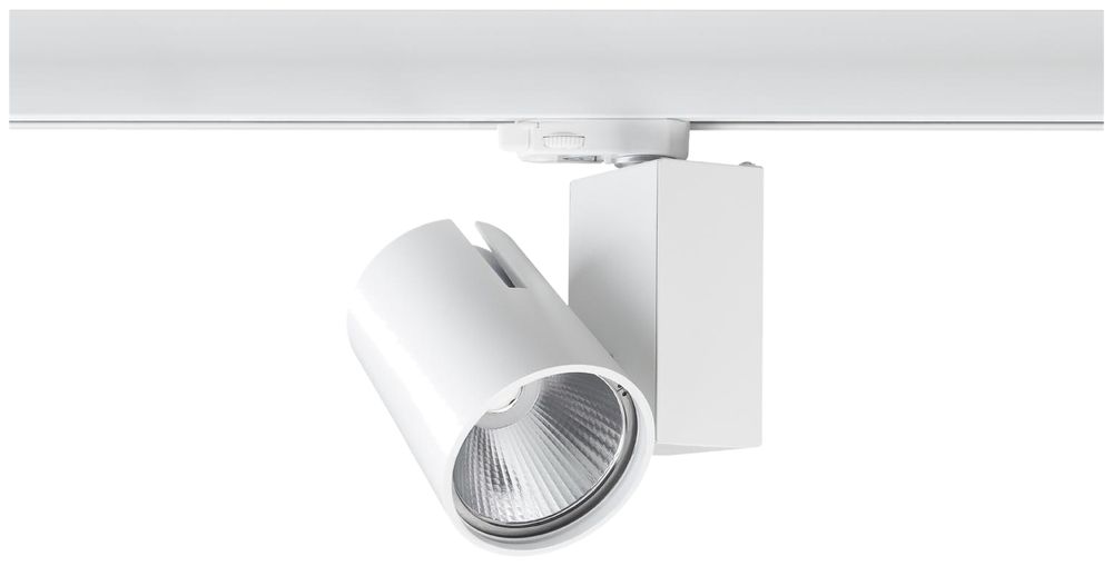 Projecteur LED Start Track Spot LED Small HO 3Ph 14W, 1551lm, 830, 12°, blanc