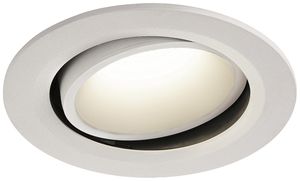 Downlight LED SLV NUMINOS MOVE L 25.4W 2450lm 4000K 40° VAR Ø160×86mm bc/bc