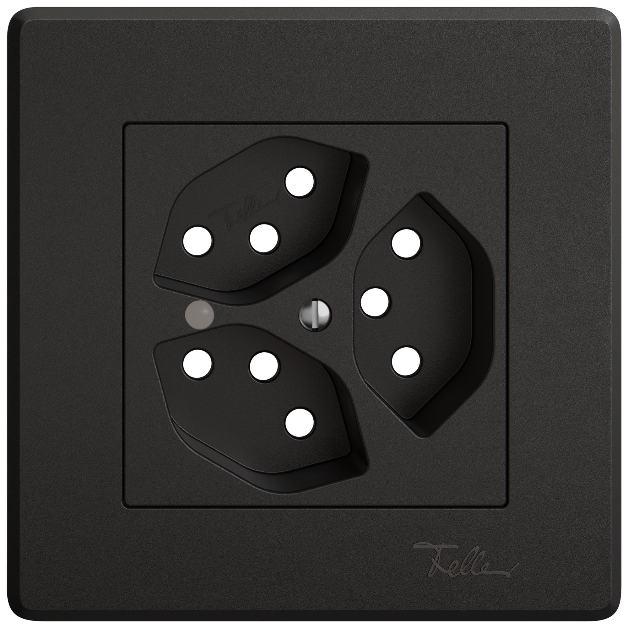 UP-Montageset EDIZIO.liv SNAPFIX® für 3×T13 mit Frontlinse sz