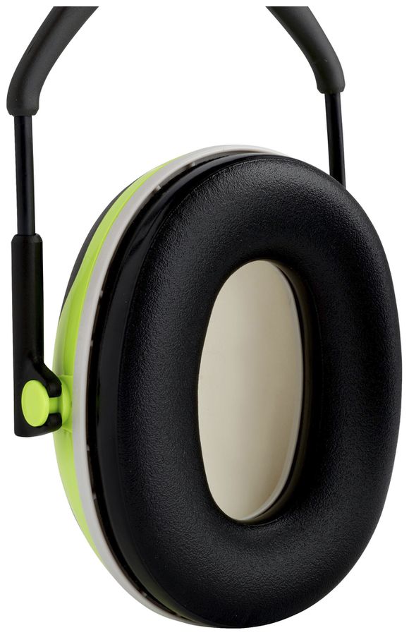 Kapselgehörschutz 3M PELTOR mit Kopfbügel SNR 33dB hellgrün