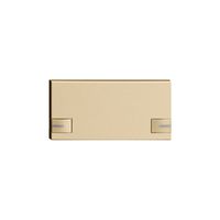 Touche 1/2 KNX/électron.a.LED EDIZIOdue 2× commande simple, sand