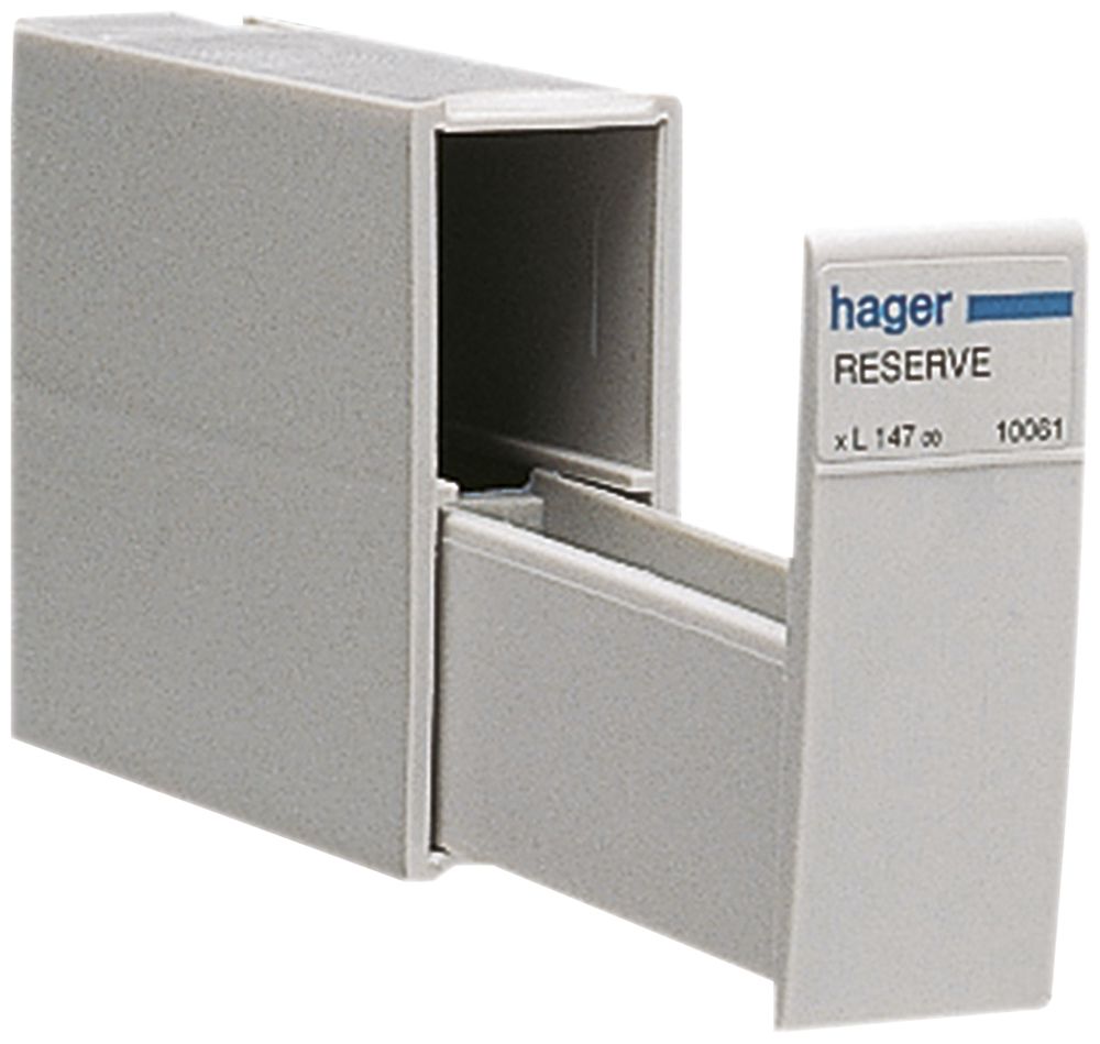 Gehäuse für Bedienungsanleitung Hager