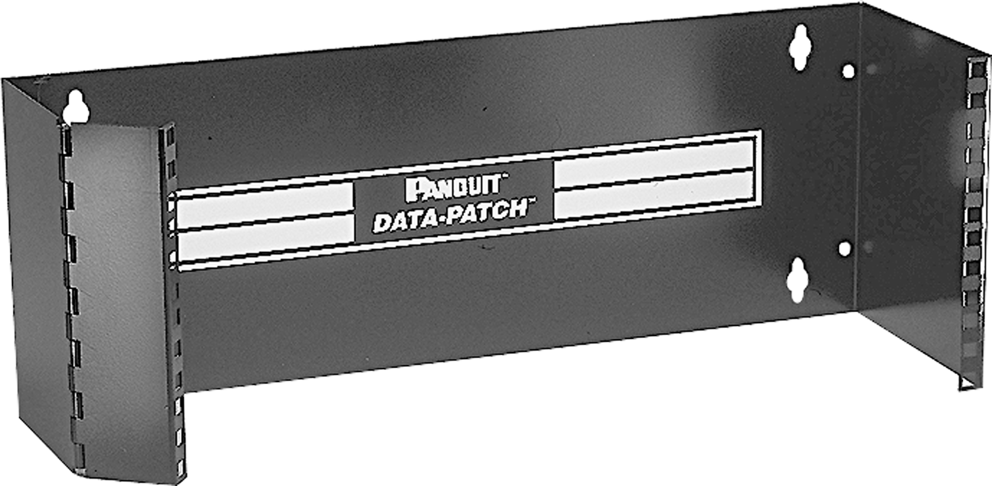 Bati 19" mural Panduit 2UH noir