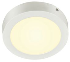 LED-Decken-/Wandleuchte SLV SENSER 18 ROUND 12W 880lm 3000K Ø165×35mm weiss
