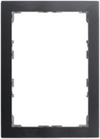 Abdeckrahmen EDIZIOdue prestige für KNX-Panel 7" glas schwarz